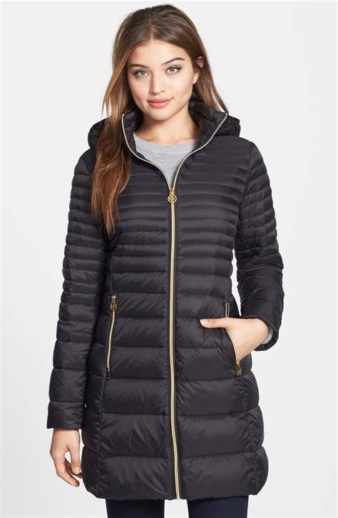 michael kors packable down coat women's|Michael Kors down filled coat.